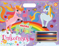 Használd a színes ceruzát - Unikornisok -  (Könyv)