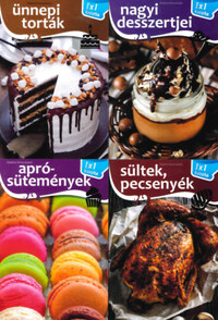 Ínyenccsomag - Aprósütemények+Sültek és pecsenyék+Ünnepi torták+ Nagyi desszertjei -  (Könyv)