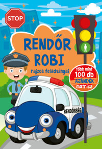 Rendőr Robi rajzos feladványai -  (Könyv)