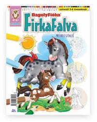 BagolyFióka - Firkafalva Mesebeli színező óvodásoknak -  (Könyv)
