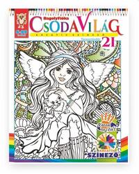 Csodavilág Kreatív színező 21. - Tavasztündér -  (Könyv)