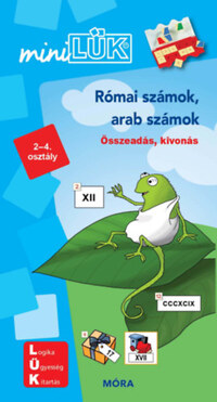 Római számok, arab számok - LDI 808 - Összeadás, kivonás 2-4. osztály - MiniLÜk -  (Könyv)
