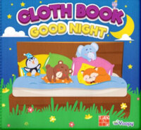 Textilkönyv - Szép álmokat - Cloth Book - Good Night -  (Könyv)