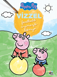 Vízzel festhető színezőkönyv - Peppa malac -  (Könyv)