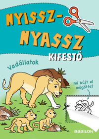 Nyissz-nyassz kifestő - Vadállatok -  (Könyv)
