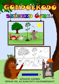 Gondolkodó - Színezd újra! -  (Könyv)