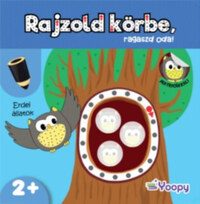 Rajzold körbe, ragaszd oda! - Erdei állatok -  (Könyv)