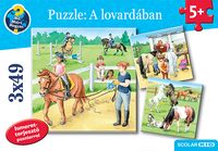 Puzzle: A lovardában -  (Könyv)
