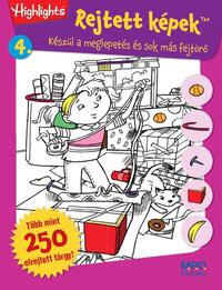 Rejtett képek 4. - Készül a meglepetés és sok más fejtörő -  (Könyv)