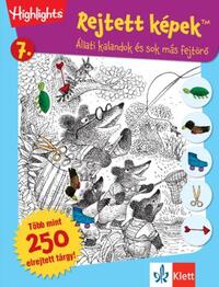 Temesvári Zsolt (Szerk.): Rejtett képek 7. - Állati kalandok és sok más fejtörő -  (Könyv)