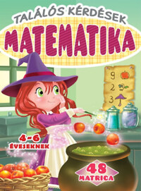 Találós kérdések - Matematika - 4-6 éveseknek - 48 matrica -  (Könyv)