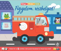 Figyelem, vészhelyzet! - Fedezd fel az 5 járműben rejlő puzzle-darabokat és illeszd össze őket! -  (Könyv)