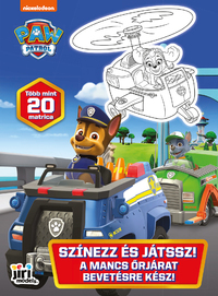 A Mancs Őrjárat bevetésre kész! - Színezz és játssz! -  (Könyv)