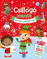 Csillogó manók  - Matricás foglalkoztatókönyv - Több mint 100 varázslatos matricával -  (Könyv)