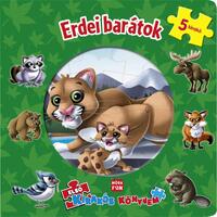 Első kirakós könyvem - Erdei barátok -  (Könyv)