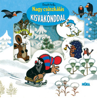 Zdenek Miler: Nagy csúszkálás a kisvakonddal - Ablakos lapozó, kicsinyített -  (Könyv)