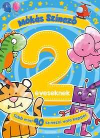 Mókás színező 2 éveseknek -  (Könyv)