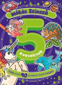 Mókás színező 5 éveseknek -  (Könyv)
