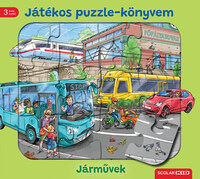 Steffi Korda: Játékos puzzle-könyvem: Járművek -  (Könyv)