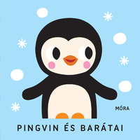 Pingvin és barátai - Zörgő textilkönyv rágókával -  (Könyv)
