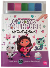 Gabi babaháza - Nyomdázzunk! - Több mint 35 játékos feladattal -  (Könyv)
