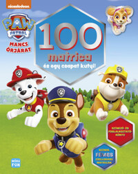 Mancs Őrjárat - 100 matrica és egy csapat kutyi! - Színező és foglalkoztatókönyv -  (Könyv)
