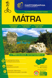 MÁTRA TURISTAKALAUZ 1:40 000 "SC" - a Mátravasút ismertetőjével -  (Könyv)