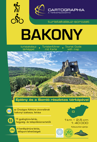 Bakony turistakalauz 1:40 000 - Eplény és a Somló részletes térképével -  (Könyv)