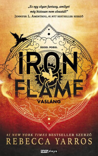 Rebecca Yarros: Iron Flame - Vasláng - keménykötés  - (Különleges kiadás) -  (Könyv)