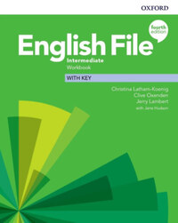 English File 4E Intermediate Workbook with key -  (Könyv)