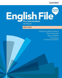 Christina Latham-Koenig, Clive Oxenden, Jerry Lambert: English File 4E Pre-intermediate Workbook with key -  (Könyv)