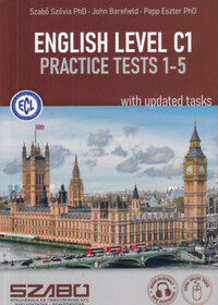 English Level C1 Practice Tests 1-5 with updated tasks -  (Könyv)