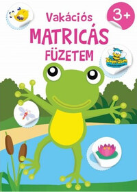 Vakációs matricás füzetem -  (Könyv)