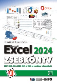 Bártfai Barnabás: Excel 2024 zsebkönyv -  (Könyv)