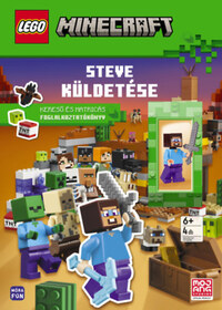Lego Minecraft - Steve küldetése - Kereső és matricás foglalkoztatókönyv -  (Könyv)
