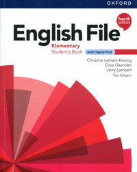 Christina Latham-Koenig, Clive Oxenden, Jerry Lambert: English File 4e Elementary Student's Book + Digital Pack -  (Könyv)