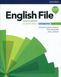 Christina Latham-Koenig, Clive Oxenden, Jerry Lambert: English File 4E Intermediate Student's Book + Digital Pack -  (Könyv)
