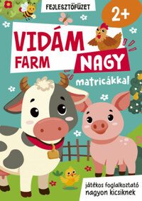 Vidám farm - Nagy matricákkal -  (Könyv)