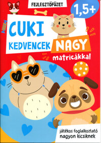 Cuki kedvencek - Nagy matricákkal -  (Könyv)