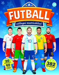 A futball csillagai matricákkal -  (Könyv)