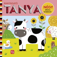 Rakosgató - Tanya - Négy állatos kirakóval -  (Könyv)