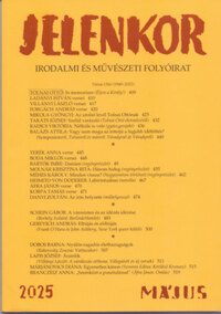 Jelenkor - Irodalmi és művészeti folyóirat - 2025. május -  (Könyv)