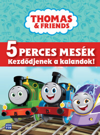 Thomas - 5 perces mesék - Kezdődjenek a kalandok! -  (Könyv)