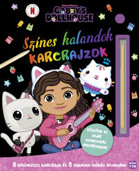 Gabi babaháza - Színes kalandok - Karcrajzok - 8 különleges karcrajz és 8 oldalnyi mókás feladvány -  (Könyv)