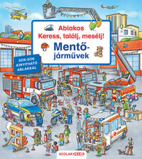 Susanne Gernhauser: Ablakos Keress, találj, mesélj! - Mentőjárművek -  (Könyv)