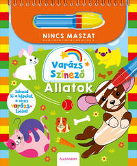 Varázs színező - Állatok -  (Könyv)