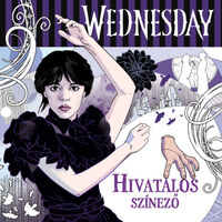 Wednesday - Hivatalos színező -  (Könyv)