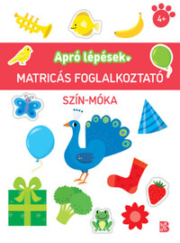 Apró lépések - Szín-móka - Matricás foglalkoztató -  (Könyv)