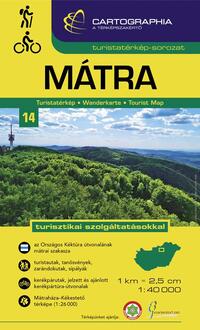 Mátra turistatérkép -  (Könyv)