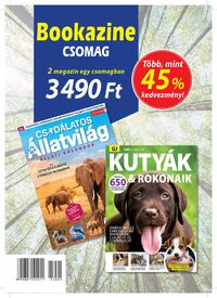 IQ Press kiadó[szerk.]: bookazine csomag - Füles Bookazine 24/1: Csodálatos állatvilág + Top Bookazine 22/5: Kutyák -  (Könyv)